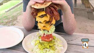 Can you finish the Mega Mel Burger?! |HOUSTON LIFE | KPRC 2