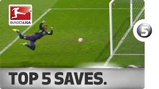 Top 5 Saves -  Incredible Stops from Matchday 19