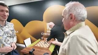 Garry Kasparov is still a Giant/ 2024 Chess 9LX: Day 2 | Fischer Random/gm Oparin- gm Kasparov Rnd 4