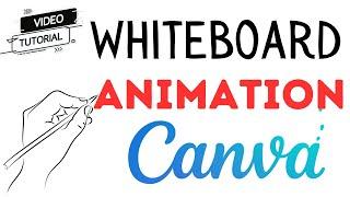 How to Create a Whiteboard Animation with Canva for FREE