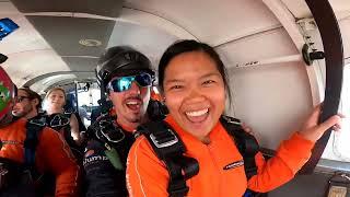 First Tandem Jump with GoJump Las Vegas