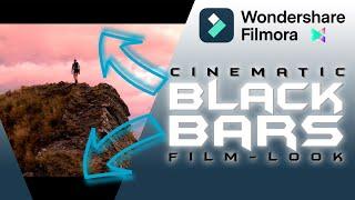 Kinobalken / Cinemalook - WONDERSHARE FILMORA - Tutorial Deutsch Anfänger Guide
