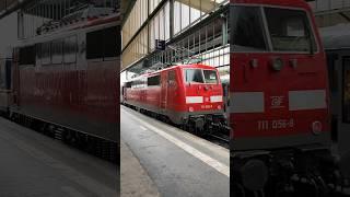 GfF 111 056-8 mit n-Wagen #ersatzzug nach Tübingen Hbf in Stuttgart #br111