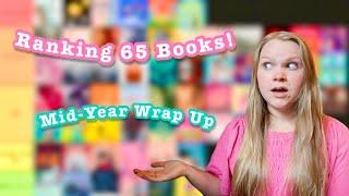 Mid-Year Tier Ranking  // reviewing all 65 books read so far