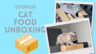 ZOOPLUS CAT FOOD UNBOXING