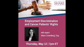 Employment Discrimination and Cancer Patients Rights