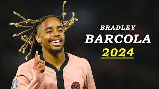 Bradley Barcola - Magic Skills, Goals & Assists - 2024ᴴᴰ