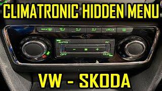 Hidden Menu Climatronic VW Skoda (Golf , Touran , Eos , Tiguan , Yeti , Superb , Octavia)