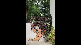 Transform Walls into Creative Corner | DIY Wall Painting | 500 SUBSCRIBERS SPECIAL #shorts