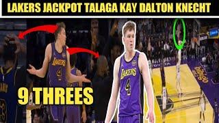 Nagkagulo ang lahat dahil sa 5 Consecutive 3-Pointers ni Knecht! UNDEFEATED pa rin ang Lakers!