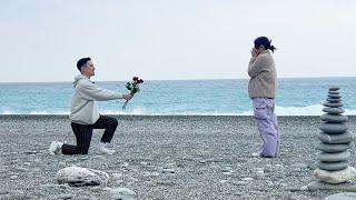 【プロポーズ大作戦】5年付き合った台湾人彼女に国境を越えたサプライズプロポーズ