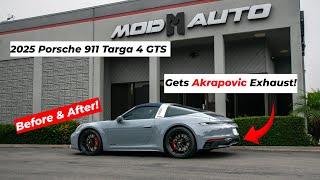 2025 Porsche 911 Gets Akrapovic Exhaust! Full Review!