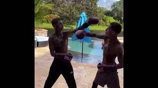 The Island Boys boxing? 