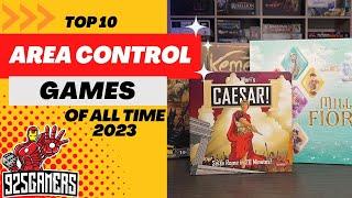 Top 10 Area Control Board Games of All Time | Area Majority Games 2023