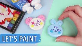 Let's Paint - Clay Pins