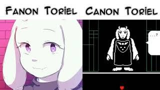 Fanon Toriel Vs Canon Toriel