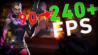 AUMENTA HASTA +200FPS EN VALORANT - SUPER FACIL!