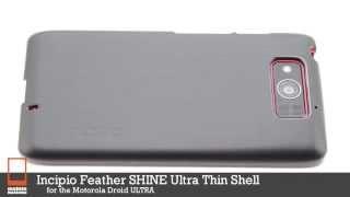 Incipio Feather SHINE Ultra Thin Shell with Aluminum Finish for Motorola Droid ULTRA