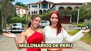 Aquí viven los VERDADEROS MILLONARIOS de PERÚ   ft @leticiapereiraoficial