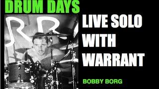 Warrant: Bobby Borg Drum Solo Live