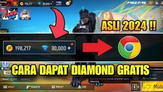 TANPA APLIKASI!? Cara mendapatkan diamond free fire gratis terbaru 2024