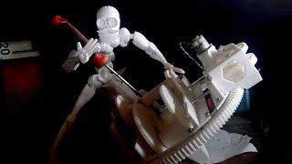 Giant Robot Project 2: Part 0006 Model Steering, Piston, and Mini Me!