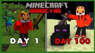 100 Days in Minecraft Hardcore Tamil | Justhappydog