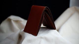 Minimalist Wallet For Men | Free Pattern | Leather Crafts | LV Handmade