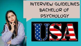  F1 Visa Interview Tips for Bachelor of Psychology | Ace Your USA Student Visa Interview in 2024! 