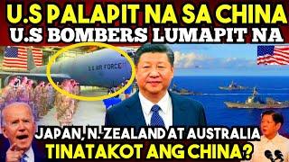 AMERICAN AIRFORCE MAY DINEPLOY MALAPIT sa CHINA