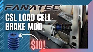 Fanatec CSL Load Cell $10 Brake Pedal Mod