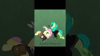 Флаттершай и Дискорд в пони вирус. Fluttershy and Discord pony virus