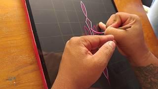 How to Pinstripe: Simple Pinstriping Design #18