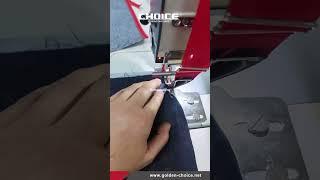 GC8721 TK double needle lockstitch,tape attaching with rear cutterCHOICE