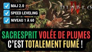 Le Build Du Sacresprit Volée De Plumes 1 à 60 Pour Du Speed Leveling Abusé En Saison 6 !