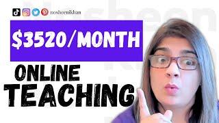 Top 2 Online Home Based Teaching / Tuition Platforms | Nosheen Khan