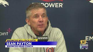 Sean Payton talks about the upcoming NFL Draft