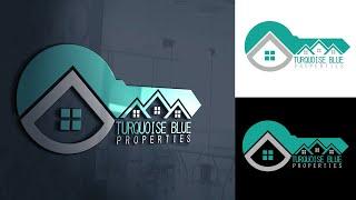 Real Estate Logo Design  in Adobe Illustrator Tutorial : Real Estate And Construction Logo