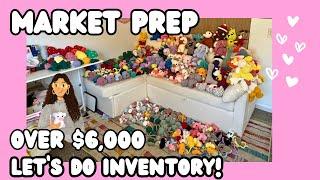 MARKET PREP  LETS DO INVENTORY  $6K WORTH! 