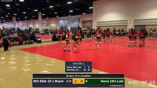 Nona Volleyball Lu @ 863 Elite 15-1 Black (2025.03.08)