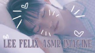 pov: a late sleepover with your best friend and crush Felix   [FAKE SUBS | ASMR]