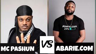 MC PASHUN VS ABARIE.COM. 29mins of comedy madness 