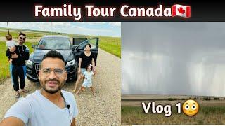 Family Tour Canada  | Vlog 1 | calgary | saini family