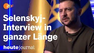 Wolodymyr Selenskyj: Der ukrainische Präsident im Gespräch mit Christian Sievers | ganzes Interview