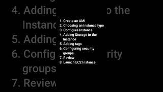 #shorts Steps to create EC2 Instance. #learnomate technologies