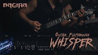 BAGIRA — WHISPER // Guitar Playthrough - Tab in Video - HOW TO PLAY