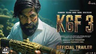 K.G.F: Chapter 3 - Official Trailer | Rocking Star Yash | Prabhas | Prashanth Neel | Fan-Made