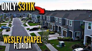 Tampa Florida's MOST AFFORDABLE New Construction Homes In a Top Neighborhood [WESLEY CHAPEL FLORIDA]