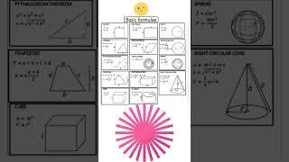 basic formulae#shorts #cbseclass #scoreplus #youtube #maths