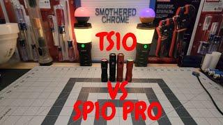 WURKKOS TS10 VS SOFIRN SP10 PRO OUTDOOR BEAM SHOTS